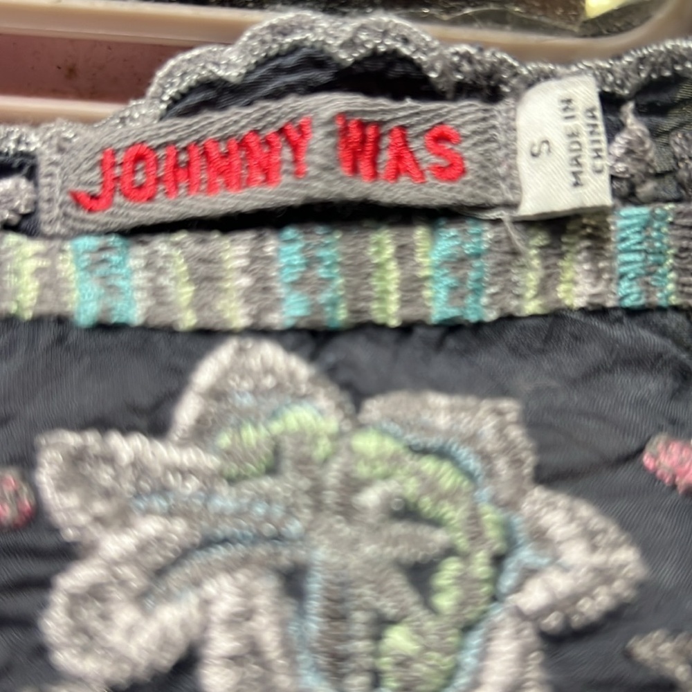 Johnny Was Embroidered Floral Cupra - Picture 5 of 6